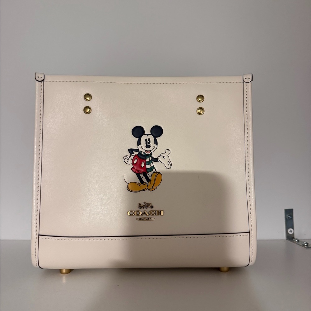 Disney x Coach Holiday top handle bag
